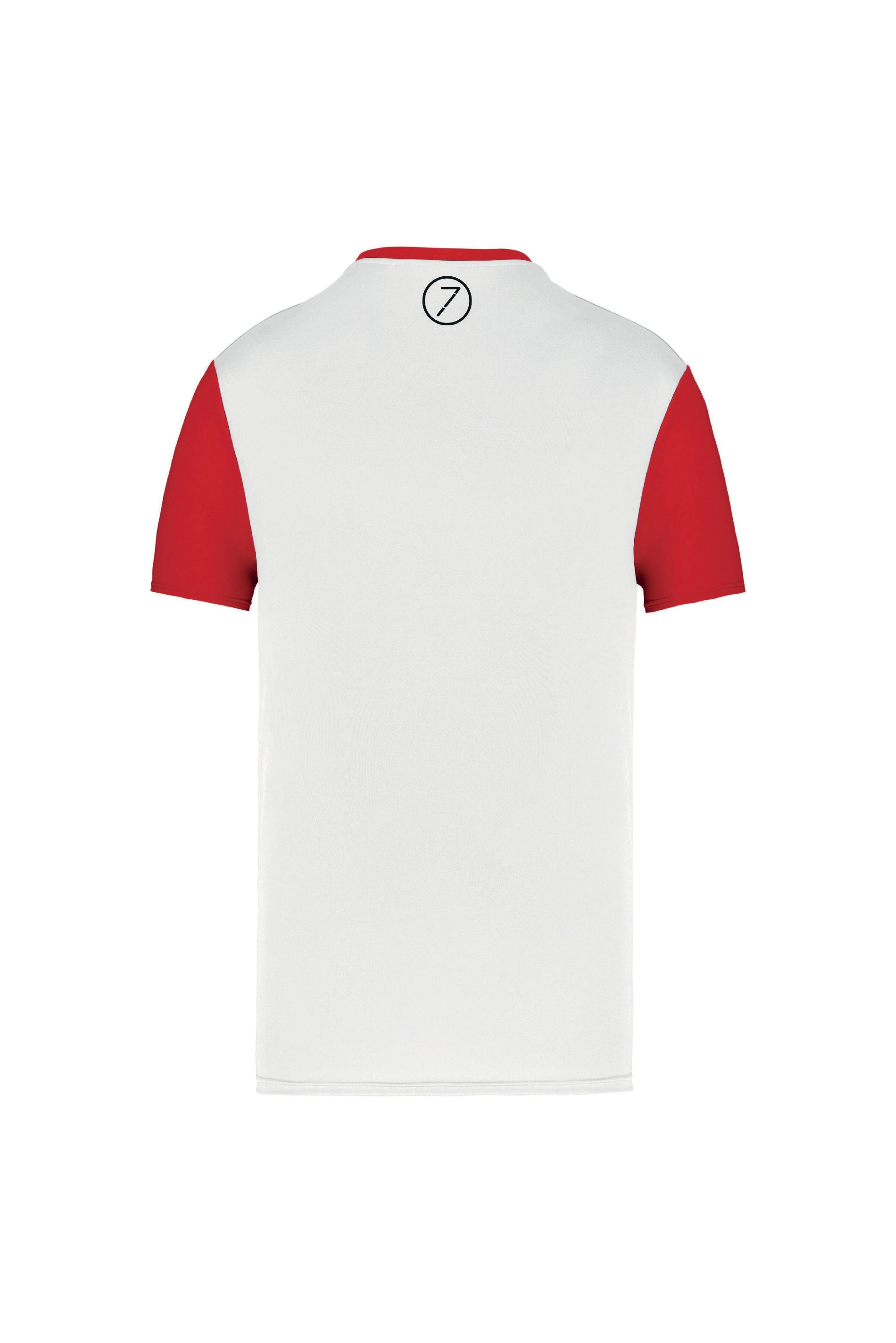 Zweifarbiges Kurzarmtrikot für Erwachsene