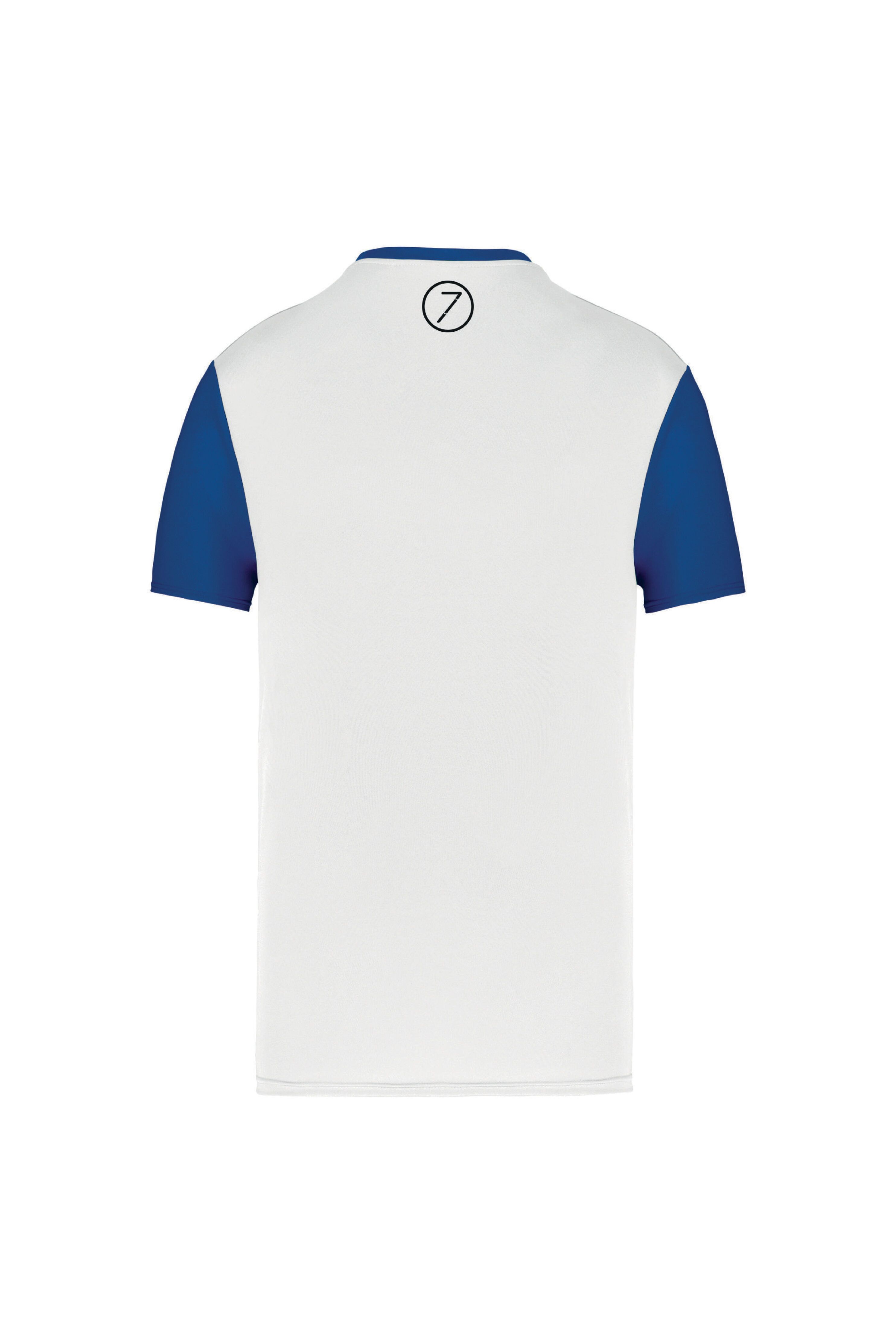 Zweifarbiges Kurzarmtrikot für Kinder